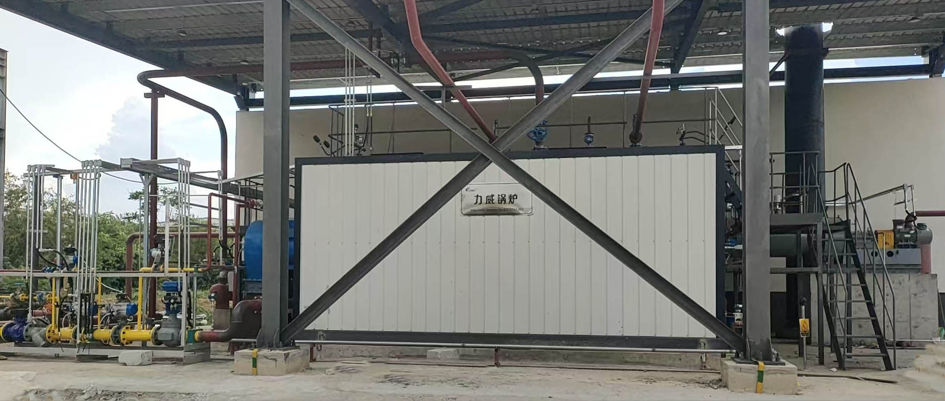 燃氢锅炉结构特点及工艺流程